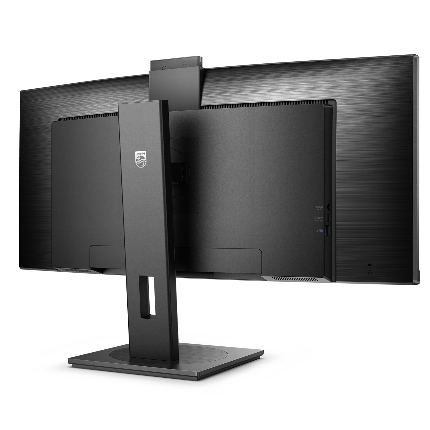 Philips 34B1U5600CH 34" Curved 21:9 UltraWide WQHD Display with USB-C Docking (PD100W) & Windows Hello Webcam