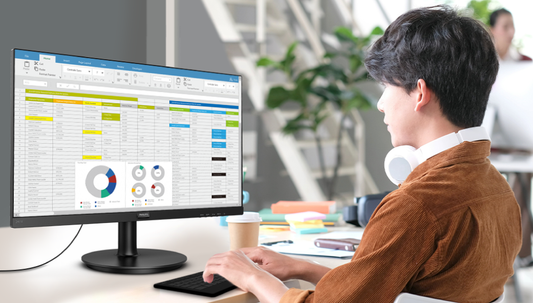 Reduce Eye Strain with Philips Eye Care Features: LowBlue Mode, Flicker-Free & EasyRead