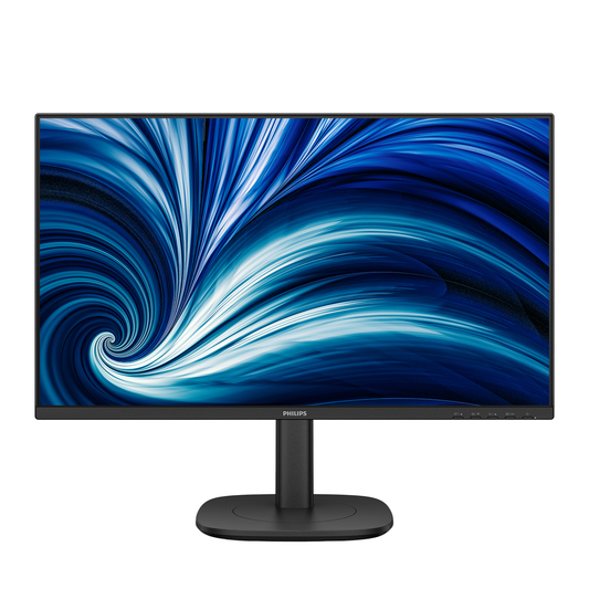 Philips 24B2U3301 23.8” IPS FHD USB-C Docking Monitor PD90W with Built-in Speaker and Ergo Stand