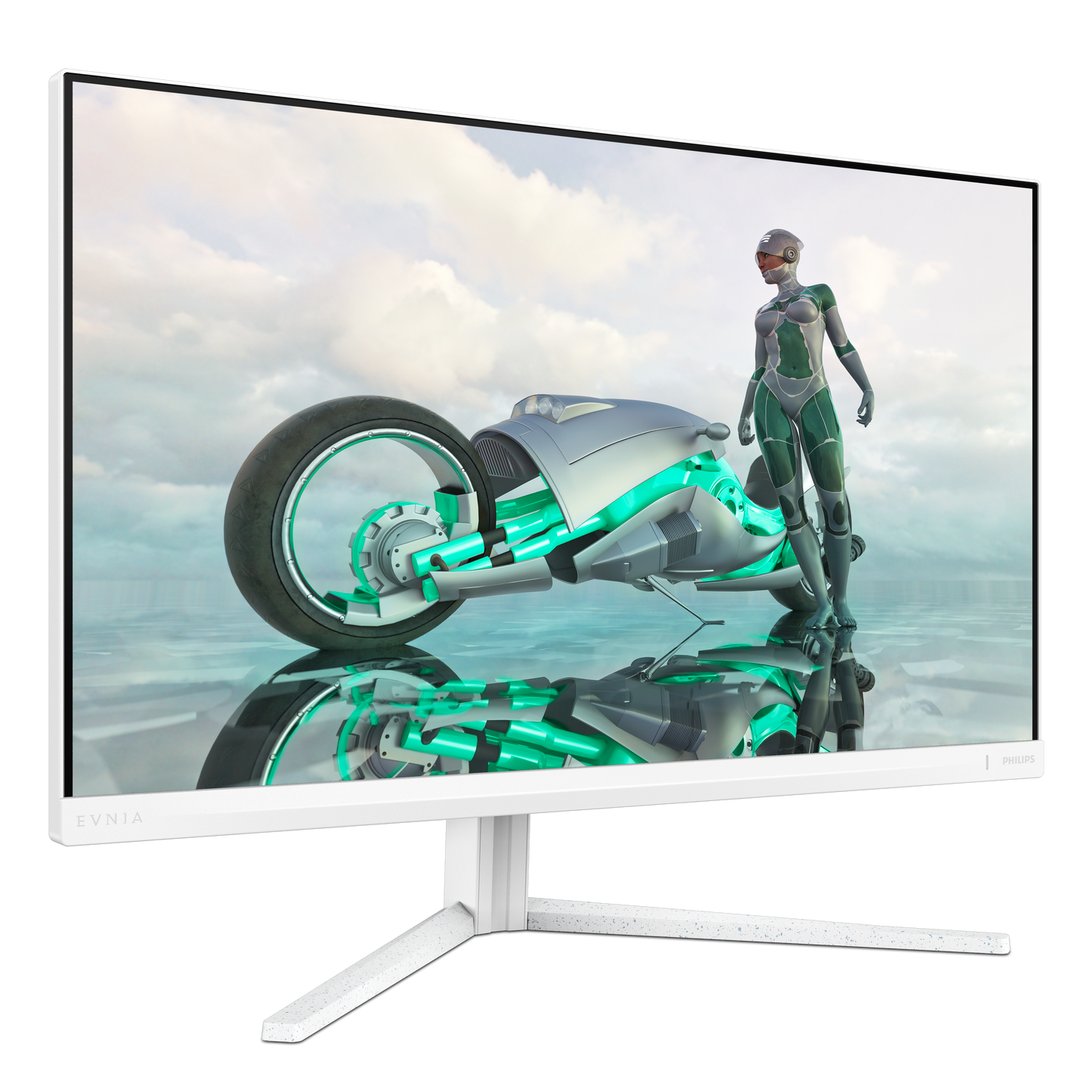 Evnia 27M2N3501PA Gaming Monitor White 27" QHD FAST IPS 260Hz 0.3ms AdaptiveSync with Ergo Stand & Built-in Speaker