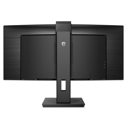 Philips 34B1U5600CH 34" Curved 21:9 UltraWide WQHD Display with USB-C Docking (PD100W) & Windows Hello Webcam