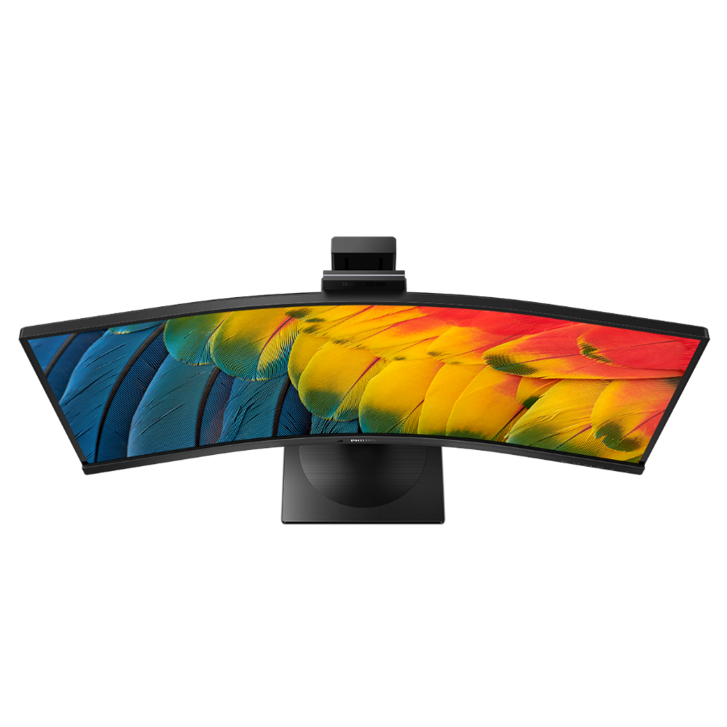 Philips 34B1U5600CH 34" Curved 21:9 UltraWide WQHD Display with USB-C Docking (PD100W) & Windows Hello Webcam