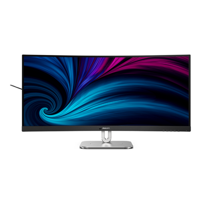 Philips 34B2U5900C 34" Curved VA 5120 x 2160 (WUHD) Dual Frame Mode USB-C (PD 140W) Docking Monitor