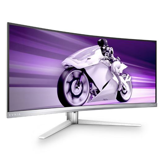 Evnia 34M2C8600 34'' QD OLED Curved WQHD 175Hz 0.03ms FreeSync Premium Pro Display with USB-C & Ambiglow Monitor