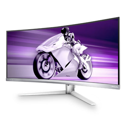 Evnia 34M2C8600 34'' QD OLED Curved WQHD 175Hz 0.03ms FreeSync Premium Pro Display with USB-C & Ambiglow Monitor