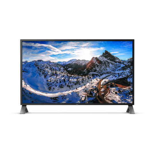 Philips 438P1 42.51" 4K UHD IPS Display with Built-in Speakers & Remote Control