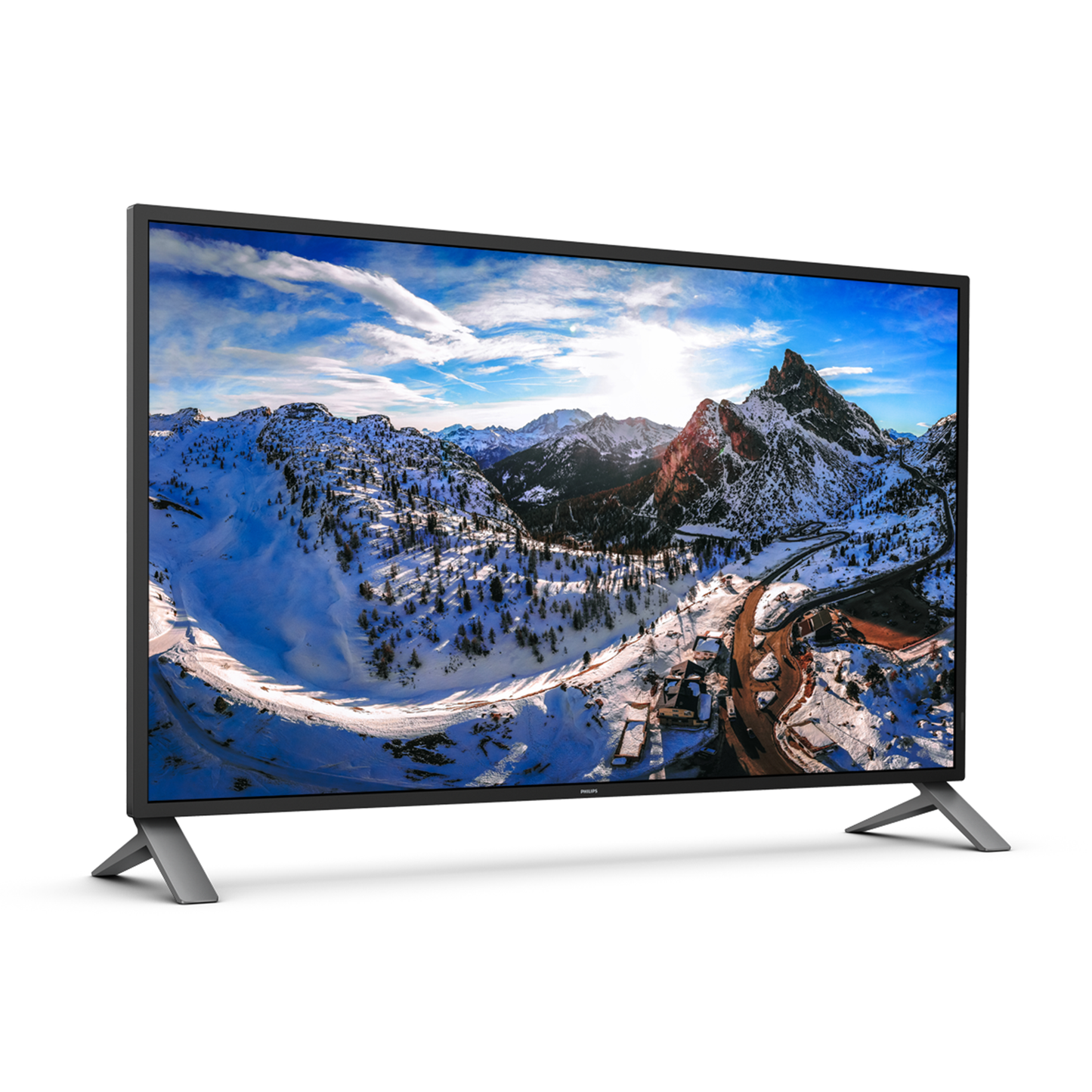 Philips 438P1 42.51" 4K UHD IPS Display with Built-in Speakers & Remote Control